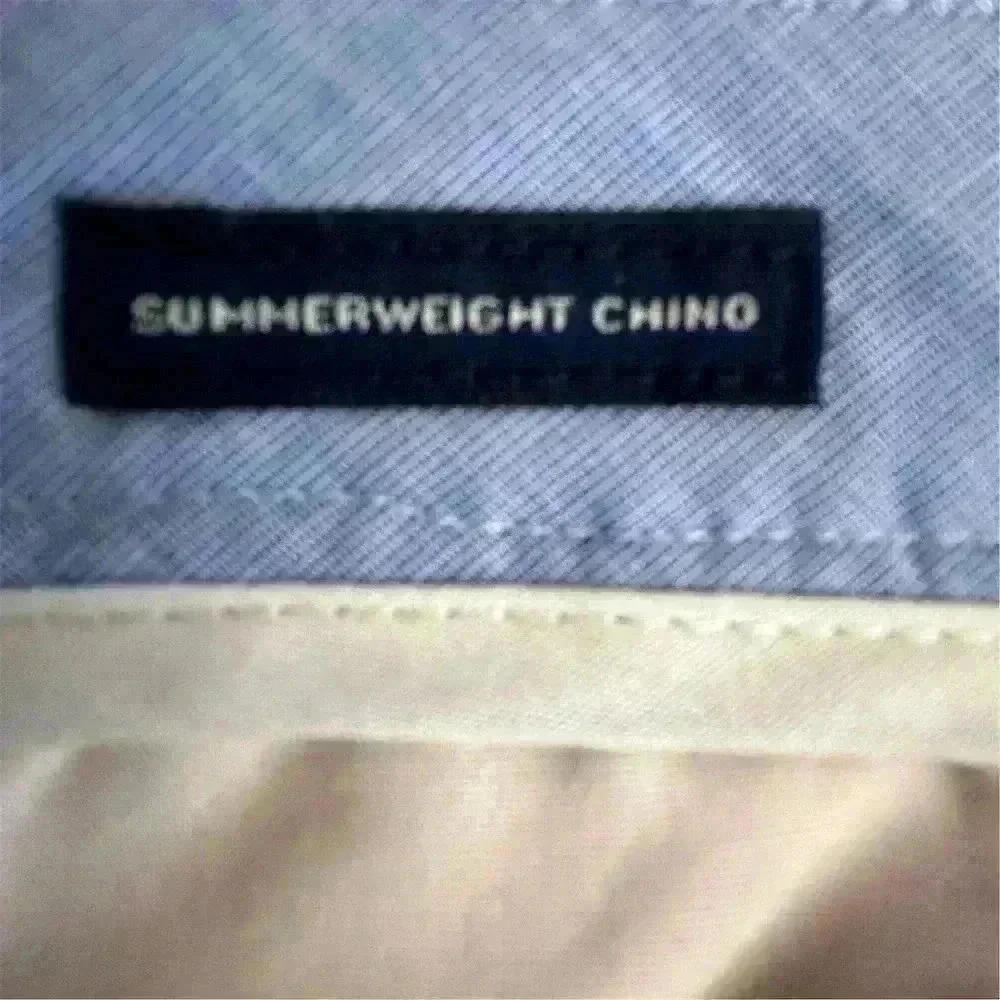 J.Crew Men's Sutton Chino Pants Size 34 Pink Summerweight Casual‎ Straight Leg